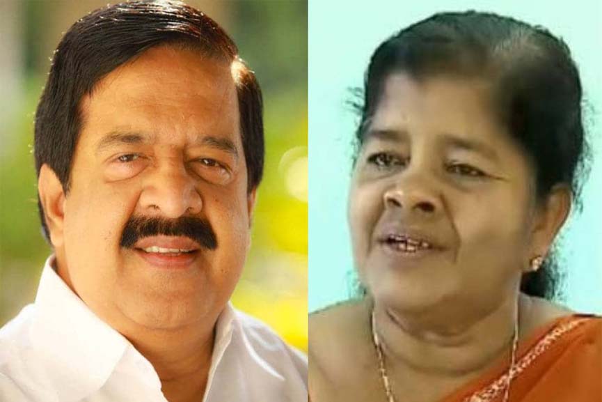 ramesh chennithala -mercykutty amma