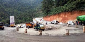 വയനാട് ചുരം റോഡ് നവീകരണം; ടാറിങ് പുരോഗമിക്കുന്നു wayanad road