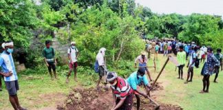 കാടുവെട്ടി വഴിയൊരുങ്ങുന്നു; ജനങ്ങളുടെ യാത്രാ ക്ളേഷത്തിന് പരിഹാരം; വനപാത നിര്മാണത്തിന് തുടക്കമായി