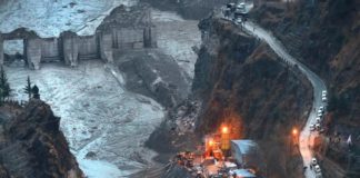 തപോവൻ തുരങ്കത്തിൽ നിന്ന് മൃതദേഹങ്ങൾ കണ്ടെടുത്തു; മരിച്ചവരുടെ എണ്ണം 50 ആയി