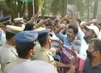 കണ്ണൂരിലും ‘സ്പീക് യങ്’ വേദിയിലേക്ക് യൂത്ത് ലീഗിന്റെ മാർച്ച് youth league march