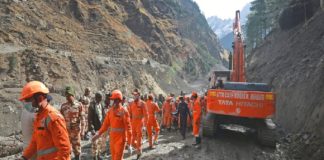 ഉത്തരാഖണ്ഡ് അപകടം; തുരങ്കത്തിൽ കുടുങ്ങിയവരെ രക്ഷിക്കാൻ ശ്രമം തുടരുന്നു uttarakhand flood