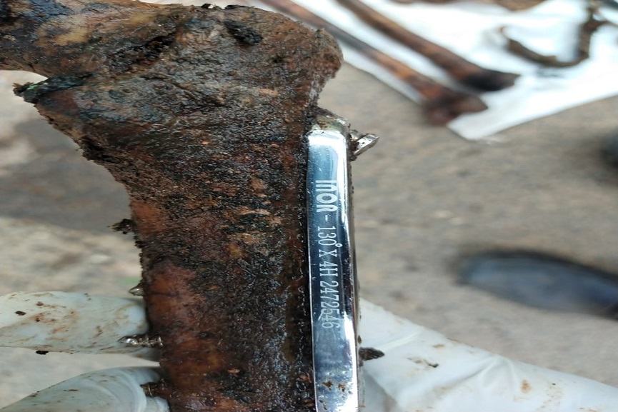 got human body parts from chamravattom