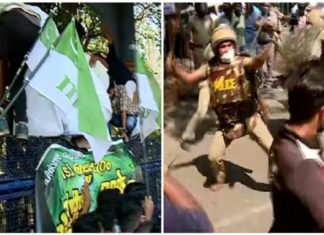 MSF clash in March; Activists rushed to the CPM protest venue