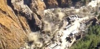 ഉത്തരാഖണ്ഡിൽ മഞ്ഞുമല ഇടിഞ്ഞ് വീണു; ശക്തമായ വെള്ളപ്പൊക്കം