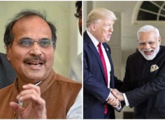 ട്രംപിന് വേണ്ടി സംസാരിച്ചപ്പോൾ ചോദ്യം ഉയർന്നില്ല; അധീര് രഞ്ജന് ചൗധരി adhir ranjan chowdhary