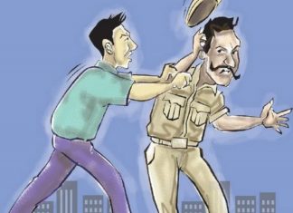 മാസ്ക് ധരിക്കാത്തത് ചോദ്യം ചെയ്തു; പോലീസിന് നേരെ ആക്രമണം; വനിതാ എസ്ഐക്ക് പരിക്ക് Questioned not wearing a mask; Attack on police; Injury to female SI