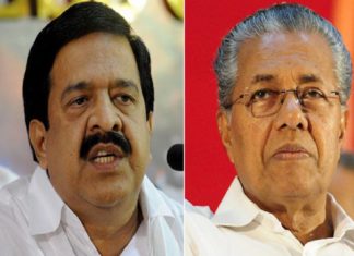 വർഗീയത ആളി കത്തിക്കുന്നു; ബിജെപിയും സിപിഎമ്മും ഒരേ തൂവൽ പക്ഷികൾ; ആഞ്ഞടിച്ച് ചെന്നിത്തല Chennithala against cpm