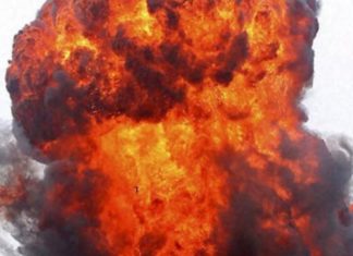 bomb blast in kannur