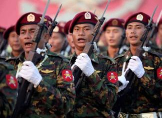 മ്യാന്മര് സൈന്യത്തിന്റെ ഔദ്യോഗിക പേജ് ഫേസ്ബുക്ക് ഡിലീറ്റ് ചെയ്തു Myanmar-Army