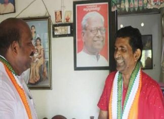 വിഎസ് അച്യുതാനന്ദന്റെ സഹോദര പുത്രന് കോണ്ഗ്രസില് vs-brothers-son-join-congress