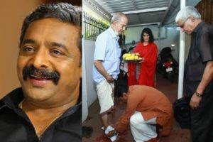 E Sreedharan's Feet Washing_Renji Panicker