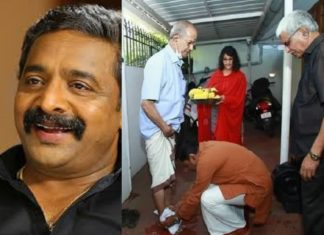 E Sreedharan's Feet Washing_Renji Panicker