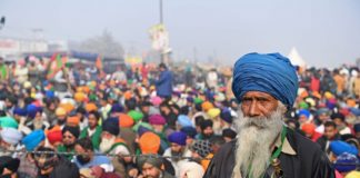 farmers protest