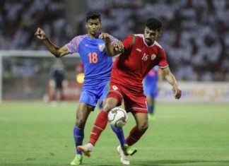 ഒരു വർഷത്തെ ഇടവേളക്ക് ശേഷം ഇന്ത്യ ഫുട്ബാൾ മൈതാനത്ത്; ഇന്ന് ഒമാനെ നേരിടും ind-oman