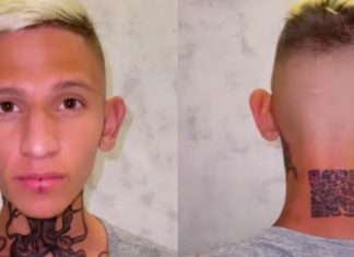 ഇൻസ്റ്റഗ്രാം ക്യൂആർ കോഡ് കഴുത്തിൽ പച്ചകുത്തി; ഫോളോവേഴ്സിന് വേണ്ടി യുവാവിന്റെ അതിബുദ്ധി