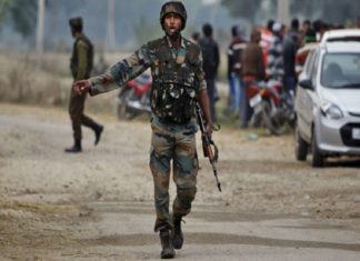 Grenade attack