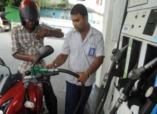 petrol pumps