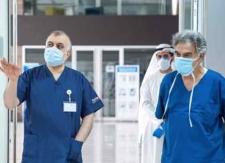 കോവിഡ് ചികിൽസ; യുഎഇയില് ഒരു ഫീല്ഡ് ആശുപത്രി കൂടി തുറന്നു Sharjah-field-hospital