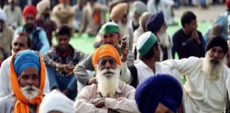 farmers protest