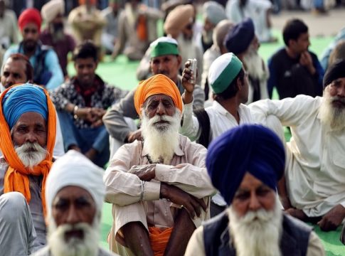 farmers protest