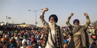all india farmers protest