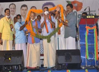 ഏത് ചുമതലയും ധൈര്യത്തോടും പ്രാപ്തിയോടും ചെയ്യാൻ സാധിക്കും; ബിജെപി വേദിയിൽ ഇ ശ്രീധരൻ