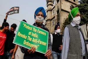 farmers protest