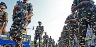 തിരഞ്ഞെടുപ്പ്; കരിക്കോട്ടക്കരിയിൽ കേന്ദ്രസേനയെത്തി central army force