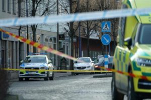 knife attack in Sweden