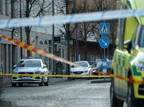 knife attack in Sweden