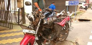 എളംകുളത്ത് വീണ്ടും അപകടം; ബൈക്ക് യാത്രികൻ മരിച്ചു Bike-Accident