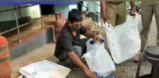 നിരോധിത പുകയില ഉൽപ്പന്നങ്ങളുമായി യുപി സ്വദേശി പിടിയിൽ tobacco seized_kannur