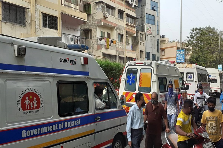 Surat covid Hospital_fire Surat covid Hospital_fire