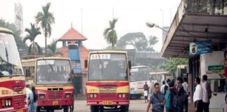 കോവിഡ് നിയന്ത്രണം; എറണാകുളത്ത് പൊതുഗതാഗതം പ്രതിസന്ധിയിൽ ksrtc