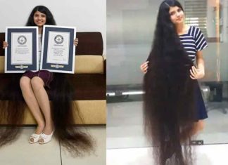 മൂന്ന് ഗിന്നസ് റെക്കോർഡ് നേടിത്തന്ന കാർക്കൂന്തലിന് വിട; 12 വർഷത്തിന് ശേഷം മുടി വെട്ടി നിലാൻഷി