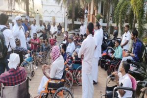 Differently Abled persons Meeting At Ma'din Academy