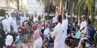 Differently Abled persons Meeting At Ma'din Academy