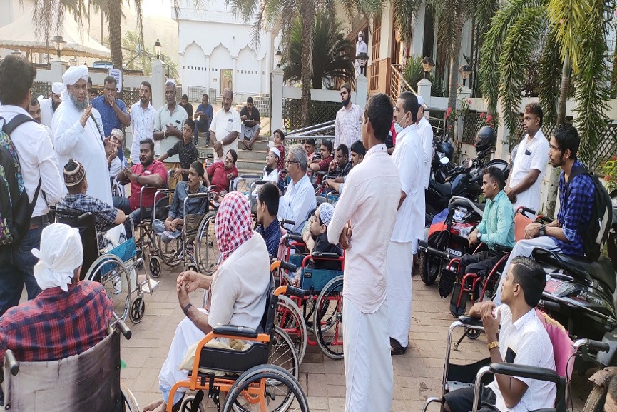 Differently Abled persons Meeting At Ma'din Academy Differently Abled persons Meeting At Ma'din Academy