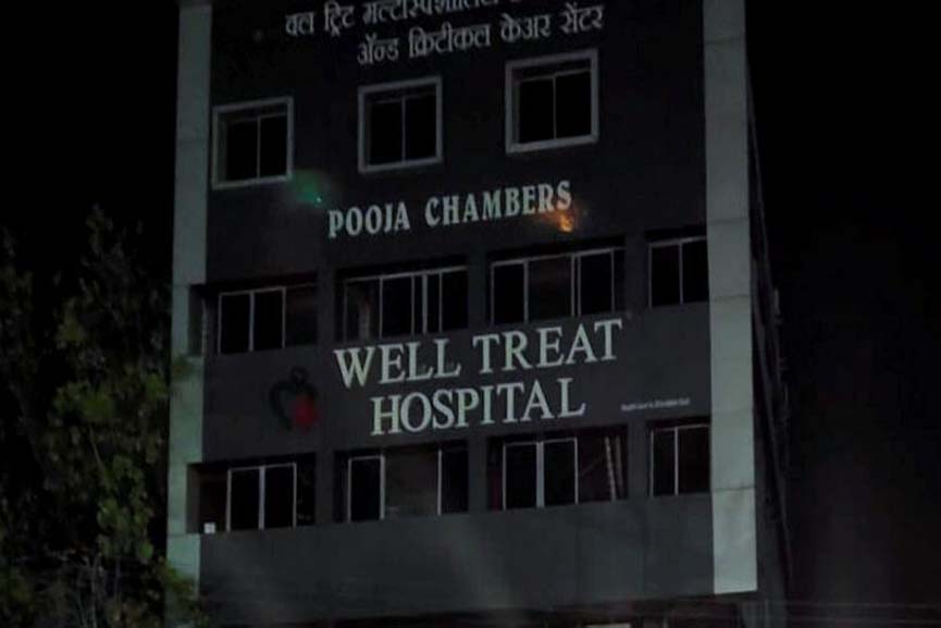 fire at covid hospital nagpur