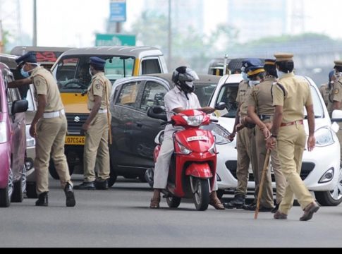 Strict police inspection from tomorrow