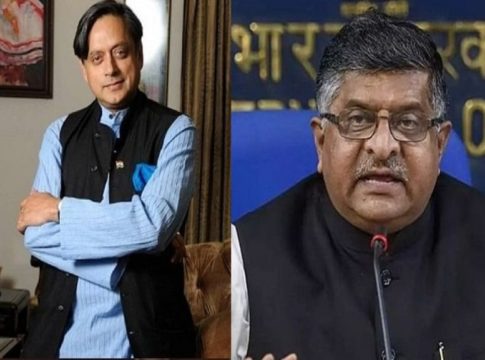 കേന്ദ്രമന്ത്രി മാപ്പ് പറഞ്ഞു; മാനനഷ്ടക്കേസ് പിൻവലിച്ച് ശശി തരൂര് sashi tharoor and ravi sankar prasad