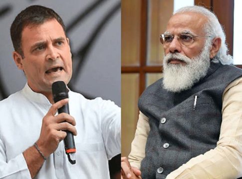 rahul gandhi and modi