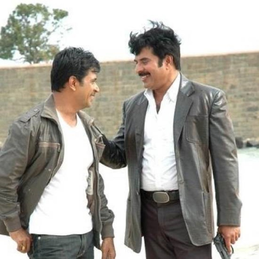 mammootty and arjun in vande mataram