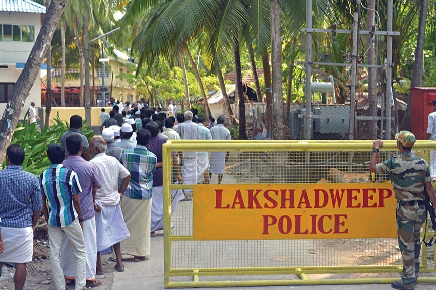 Lakshadweep Protest