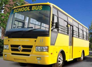 School bus incident in Kerala