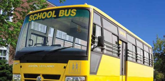 School bus incident in Kerala
