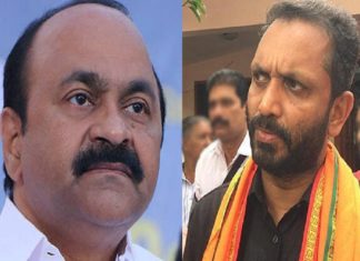 സതീശൻ വന്നാലും കോൺഗ്രസ് രക്ഷപ്പെടില്ല; കെ സുരേന്ദ്രൻ k-surendran-vd-satheeshan