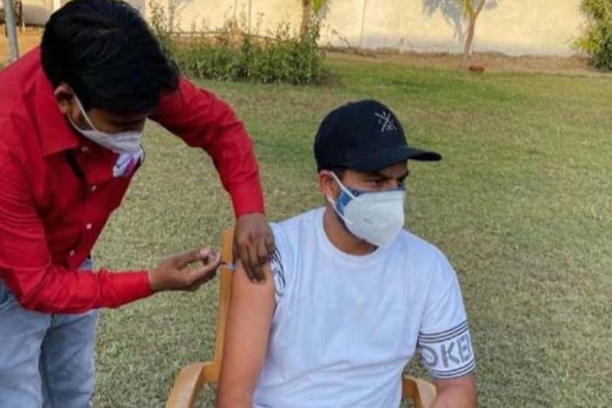 kuldeep yadav vaccine