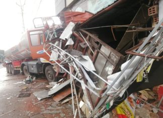 tanker lorry accident